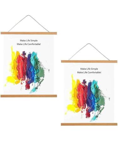 Poster Frame Poster Frame Hanger Wall Picture Hangers Wooden Magnet Strong Pict For Hang Artworks with Frame - Buy Online on GoSupps.com