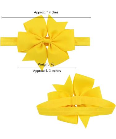 Buy Dokpav Baby Hair Bands - 20 Pack Baby Hair Bows & Straps for Newborns & Toddlers - Perfect Children's Hair Accessories - Buy Online on GoSupps.com