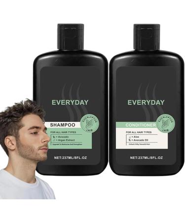  G n rique Shampoo and Conditioner Set for Men 473 ml Hydrating Hair Care Kit Soothing Scalp Relief Formula Root Repair & Nourishment (Refreshing & Moisturizing) for Dry Itchy Scalp - Buy Online on GoSupps.com