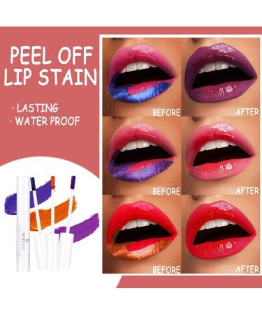 SHEEYOON Peel Off Lip Stain - Long Lasting Waterproof Matte Lip Tint in Red-Brown - Buy Online on GoSupps.com