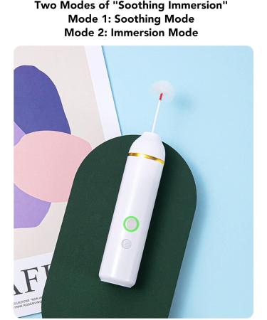 Electric Ear Wax Removal Tool | Gentle Ear Cleaner Kit with Fast Charging & White Noise Options - Buy Online on GoSupps.com