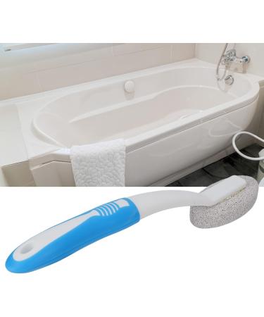 Pumice Stone Toilet Bowl Clean Brush with Handle Pumice Scouring Pad Stick for Cleaning Toilet Bathtubs Kitchen Sink Grill Household - Buy Online on GoSupps.com