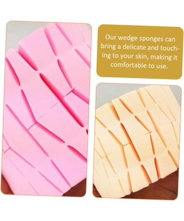 FOMIYES 3 Triangle Puff Portable Facial Face Sponge for Makeup Triangle Sponges for Makeup Beauty Powder Puffs Blending Sponge Loose Powder Puff Hydrophilic Polyurethane Cream Matcha Girl - Buy Online on GoSupps.com
