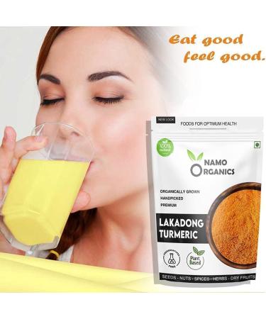 ORGANIZE Namo Organics Lakadong Turmeric Powder from Organic Farms in Meghalaya 500 Gm High Curcumin 810 Words Best Haldi Curcuma Longa 500 Gm - Buy Online on GoSupps.com