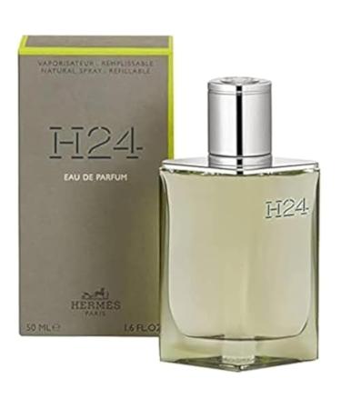 Hermes H24 Eau De Parfum Rifillable Spray for Men 1.7 Ounce Wood 1.6 Fl Oz (Pack of 1)