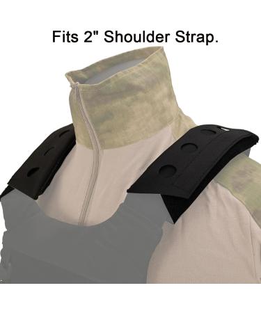 Tactifans 2 Pack Shoulder Pad Cushions for FCPC JPC Vests & Sling Bags - Black - Buy Online on GoSupps.com