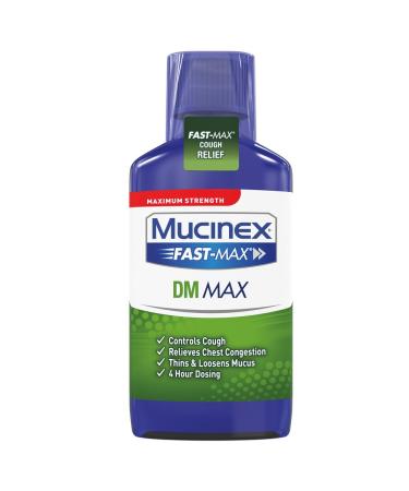 Mucinex Fast-Max DM Max Strength Cough Relief Liquid 6oz