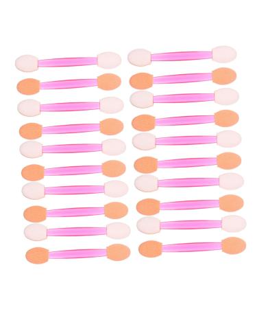 NOLITOY 160 Pcs Sponge Makeup Stick Makeup Tools Double Sided 6x1x0.8cmx2pcs Assorted Colorx2pcs