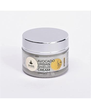 Neolith Avocado Urban Shield Blue light and pollution protection Face Cream with SPF30 for Blue ray protection UV protection || All Skin Type No Paraben No silicon || 50 ml - Buy Online on GoSupps.com