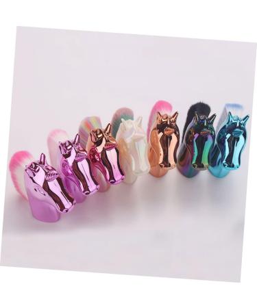 DOITOOL 1pc Brush for Powder Foundation Foundation Brush Liquid Foundation Brush Powder Brush Make up Makeup Brush Cosmetics Brush Scrub Major 9x8cm Pink - Buy Online on GoSupps.com