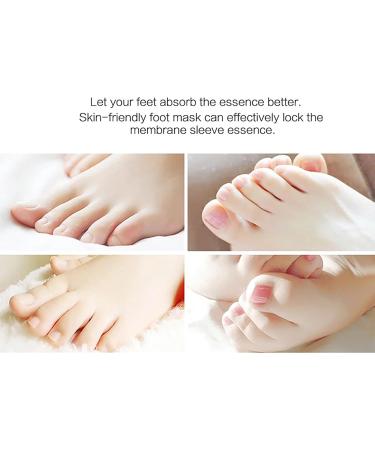 Buy Joyeee Cornea Socks - 4 Pairs Foot Peel Mask for Callus Removal & Dry Skin Treatment - Buy Online on GoSupps.com