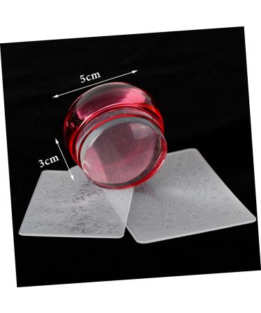 Housoutil 3 Sets Nail Stamp Tool Nail Stamping Polish Manicure Stamper Manicure Tools Nail Stamping Plates Gel Manicure Kit Nail Stamper Tools Nail Tool Finger French Transfer Seal Pp - Buy Online on GoSupps.com