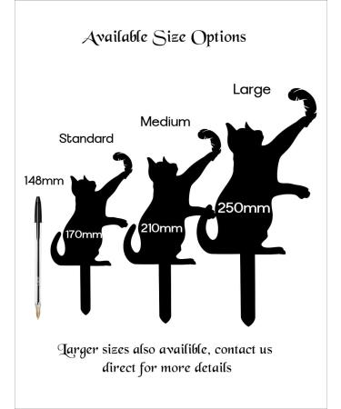 Personalised Pet Memorial Plaques Gift Cat Dog Rabbit Garden Sign Grave Marker Feather - Buy Online on GoSupps.com