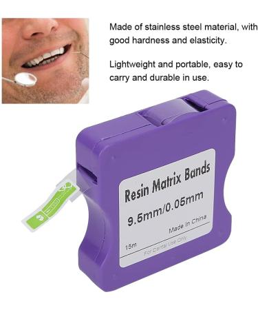 Transparent Resin Matrix Bands for Dental Restoration | Roll Matrix Bands & Tools for Tooth Repair - International Shipping - Buy Online on GoSupps.com