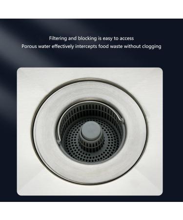 3 In 1 Sink Strainer With Upgraded Stopper Easy Filtration & Fast Draining Versatile Kitchen Sink Plug Simple Installs 3 In 1 Sink Filter - Buy Online on GoSupps.com