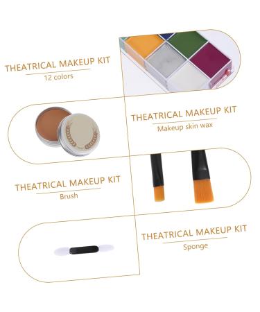 Buy MERRYHAPY Scar Makeup Tools | Fake Blood & Skeleton Face Kit for Halloween & Parties - Buy Online on GoSupps.com