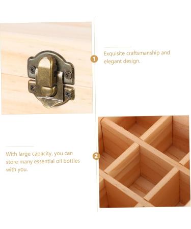 Minkissy 4-Piece Wooden Storage Box Set | Essential Oils & Jewelry Organizer | Craft Storage Gift Boxes - Buy Online on GoSupps.com