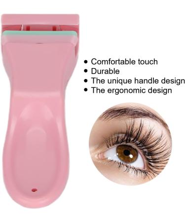 Buy Stainless Steel Eyelash Curler Portable Curved Lash Tool for All Eye Shapes | Long Lasting Curls | International Shipping - Buy Online on GoSupps.com