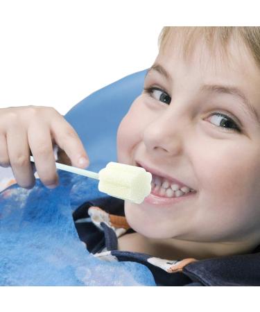 Untreated & Unflavored MUNKCARE Oral Mouth Swabs Sponge - 150 Count for Baby & Elderly Oral Cleaning - Buy Online on GoSupps.com
