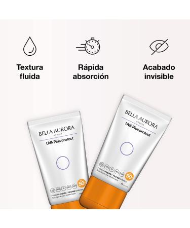 BELLA AURORA UVA Plus Protect Anti-Dark Spot Sunscreen SPF50+ (50ml) - Buy Online on GoSupps.com