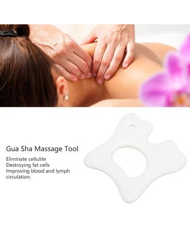 Buy Gua Sha Massage Device - Ceramic Facial Scratcher for Neck & Muscle Relaxation | Traditional Chinese Massage Tool - Buy Online on GoSupps.com