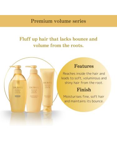  G n rique Premium Volume Repair Conditioner for Tsubaki 450ml & Refill Pack 300ml Set - Buy Online on GoSupps.com