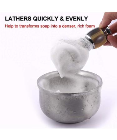 Cumberbatch Men's Shaving Kit Set - Badger Brush, Razor Stand, Steel Bowl - Perfect Gift Set - Buy Online on GoSupps.com