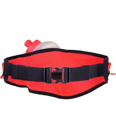 Nike Running 20 oz Flask Hydration Belt (Black/Crimson) - Adjustable Unisex - Buy Online on GoSupps.com