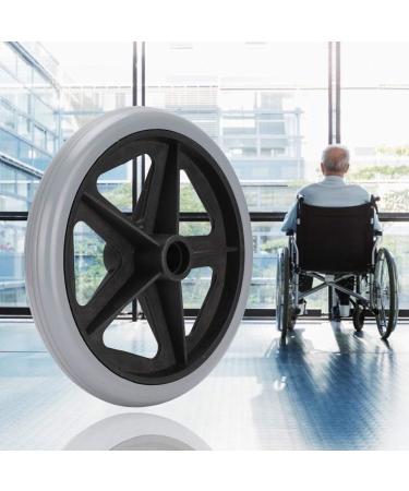 8 Inches Replacement Wheel for Electric Wheelchairs Wheelchair Wheels Wear-Resistant Wheelchair Replacement Parts Walker Accessory 6 Inches / 8 Inches 1 Pack - Buy Online on GoSupps.com