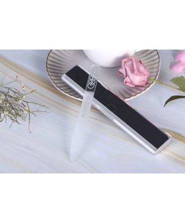 G.Liane Glass Nail File With Genuine Qualified Crystals Professional Crystal Fingernail Files In Aluminum Case Perfect Manicure Set For Women Men Kids Nail Care Gift Set (Silver Celtic) - Buy Online on GoSupps.com