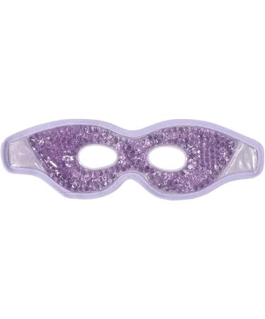 Amagogo Gel Eye Mask - Hot & Cold Cooling Eye Pads for Sleeping | Reusable Violet Gel Pearl Eye Mask - Buy Online on GoSupps.com