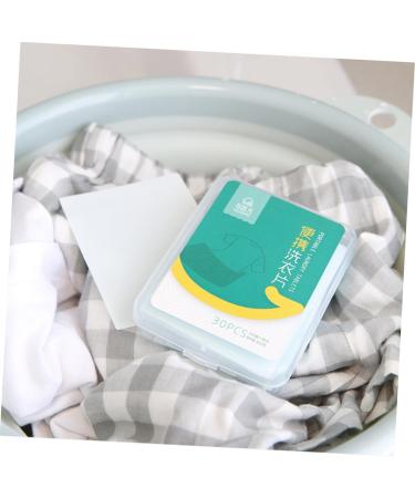 HOMSFOU 1 Box Natural Soaps Natural Laundry Sink Sponge Holder Laundry Dryer Portable Hand Watmers Laundry Natural Laundry Detergent Natural Laundry Tablets Travel Boxed Sheet - Buy Online on GoSupps.com