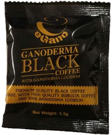 2 Boxes eGano Premium Ganoderma Black Coffee Instant Coffee with Ganoderma Lucidum Extract (30 Sachets x 3.5g / Box) - Buy Online on GoSupps.com