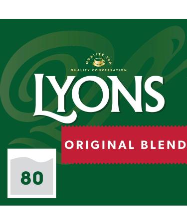 Lyons Original Tea Bags (80 Tea Bags) by Lyons Tea of Ireland - Buy Online on GoSupps.com
