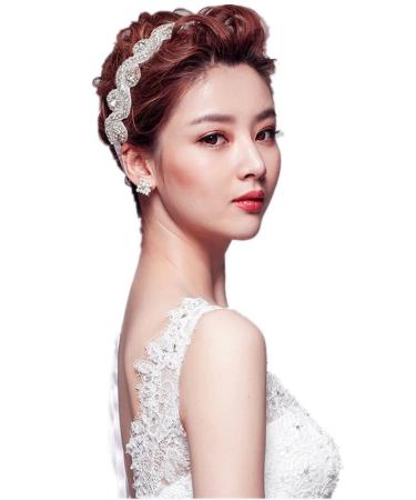 Elegant Handmade Crystal Rhinestone Headband - Perfect for Weddings, Proms, and Special Occasions - Buy Online on GoSupps.com