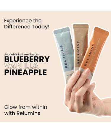 Relumins Premium Collagen Blend Vanilla Flavor 10 Sachets and Gluta 1000 Vegetarian Capsule Skin Support - Bundle - Buy Online on GoSupps.com