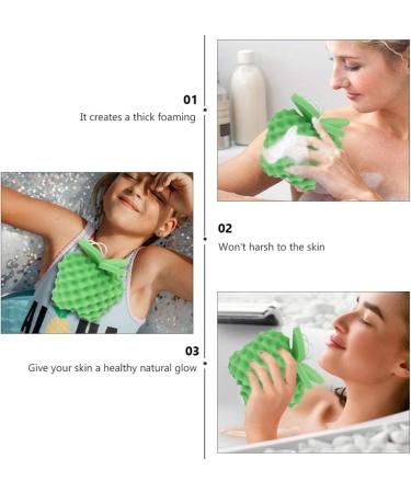 Healifty 2pcs Bath Sponge Set - Dead Skin Remover & Kids Shower Brush - Loofah Bath Brush for Spa and Body Care - Buy Online on GoSupps.com