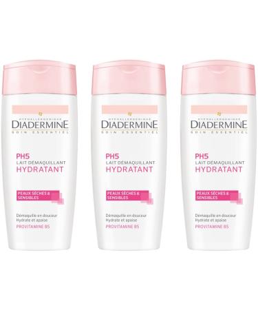 Diadermine - Facial Cleansing Milk - Moisturizing - 200 ml - Pack of 3