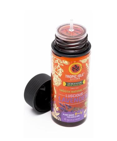 Tropic Isle Living Luscious Lavender Natural Oil for Hair Growth & Skin Care - Buy Online on GoSupps.com