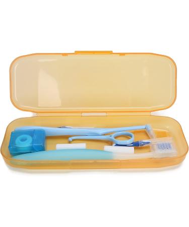 Orthodontic Care Set - Braces Cleaning Brush Interdental Brush Wax Tools & Dental Floss Retractor for Optimal Oral Hygiene - Buy Online on GoSupps.com