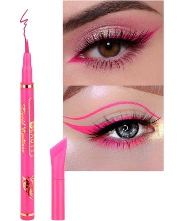 Liquid Eye Pencil - Long-lasting Liner Makeup Waterproof Eye Pencil - Quick-dry Smooth Eyeliner Eye Makeup for Leisure Time Vacation Work Daily Dating Fulenyi Wingtail Eyeliner_03# - Buy Online on GoSupps.com