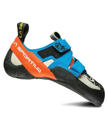 La Sportiva Mens Otaki Rock Climbing Shoes 10 Blue/Flame