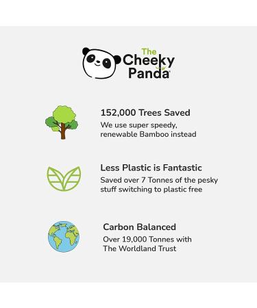 Buy Sustainable Cheeky Panda Kitchen Roll - 1000 Sheets 2-Layer Super Absorbent Large Pack (10 Rolls) - Eco-Friendly Bamboo Paper Towels - Buy Online on GoSupps.com