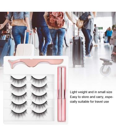 Buy Easy to Use Makeup Magnet False Eyelashes & Magnetic Liquid Eyeliner Set International Shipping & Perfect for Effortless Beauty - Buy Online on GoSupps.com