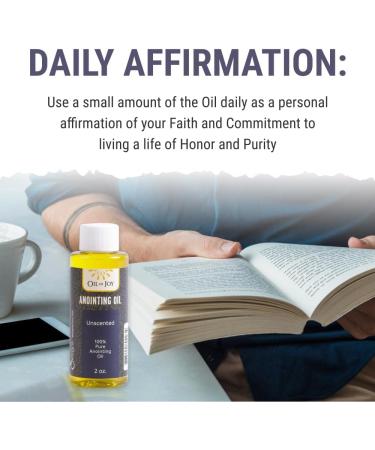 Swanson Christian Anointing Oil for Prayers - Unscented Oil of Joy 2 Oz | International Shipping Available - Buy Online on GoSupps.com