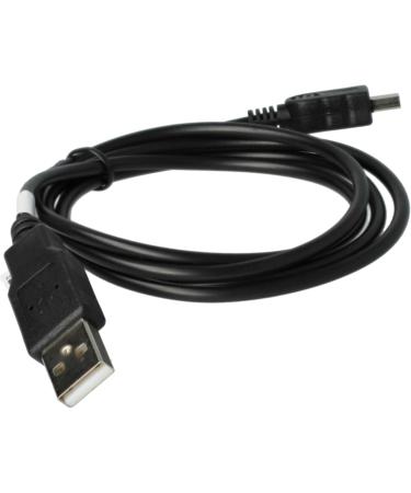 VHBW 1M USB Transfer Cable A-Mini-B 5-Pin - Compatible with Beurer BM-58 & BC 58 Blood Pressure Monitors - Black - Buy Online on GoSupps.com