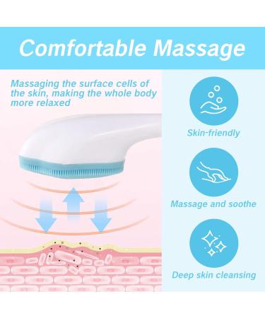 Silicone Face Brush Scrubber & Scalp Massage Tool - Exfoliating Facial Scrubber for Men & Women - Cute Paw Shaped Spa Tool with Soft Bristles for Effective Skincare - Buy Online on GoSupps.com