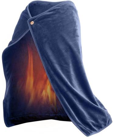 Shop Heated USB Scarf - Portable Heated Throw Blanket with 3 Heat Settings & Timers for Home Office & Travel - Fast International Shipping - Buy Online on GoSupps.com