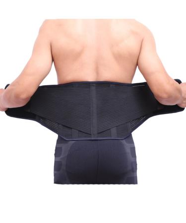 Back support belts to relieve the lower back breathable back bandage for men and women back belt for work and sports A XL A XL