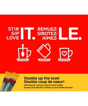 NESCAF Sweet & Creamy Original Instant Coffee Sachets 18x22g (18 Cups) - Buy Online on GoSupps.com